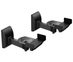 NorStone Wall Mount kaiuttimen seinäteline pari musta