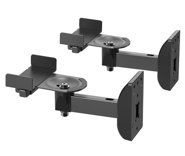 NorStone Wall Mount kaiuttimen seinäteline pari musta