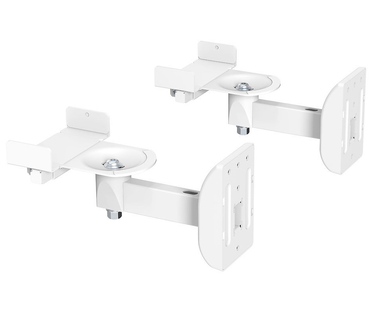 NorStone Wall Mount kaiuttimen seinäteline pari valkoinen