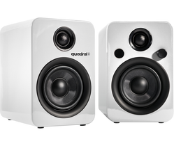 Quadral breeze XL blue kaiutinpari valkoinen