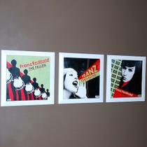 LP-kehys Vinyl Frame valkoinen