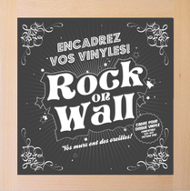 LP-kehys Vinyl Wooden Frame 