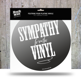 Levysoittimen matto Sympathy for the vinyl