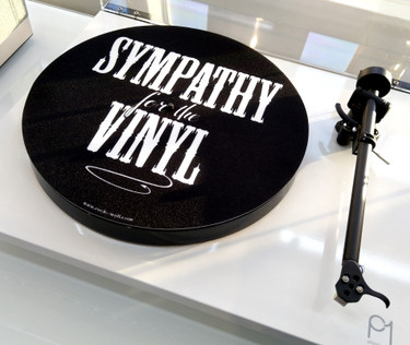 Levysoittimen matto Sympathy for the vinyl
