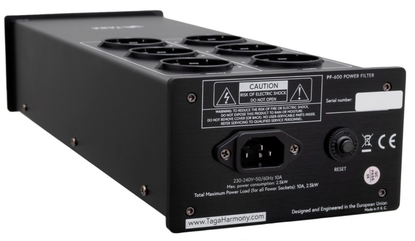 Taga Harmony PF-600 virtasuodin musta 