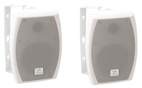 TAGA Harmony TOS-315 valkoinen säänkestävä kaiutinpari