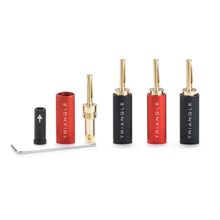 Triangle Banana Plugs BP450 (4kpl)