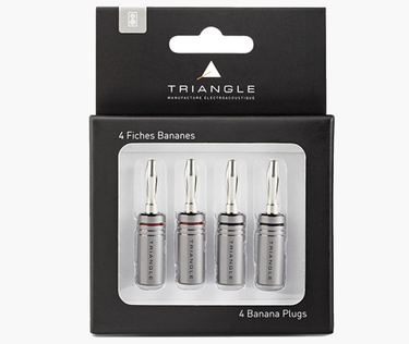 Triangle Banana Plugs BP400 (4kpl)