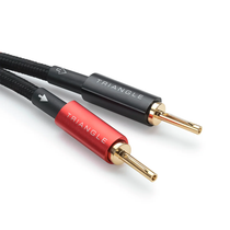 Triangle Black kaiutinkaapelit 2,5m pituudella