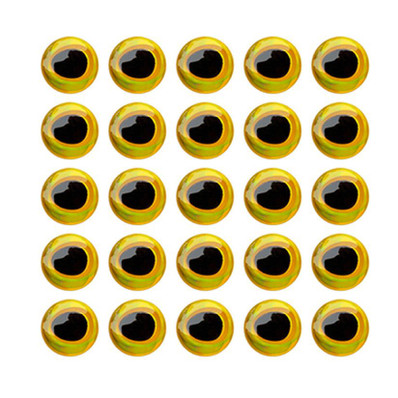 3D silmä Kultainen(