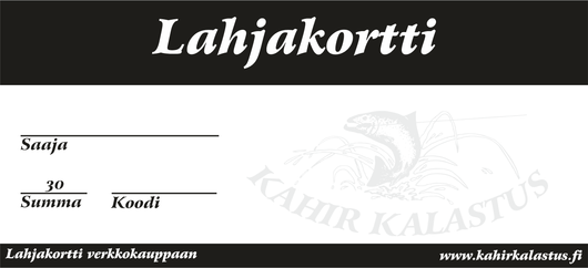 Lahjakortti 30€
