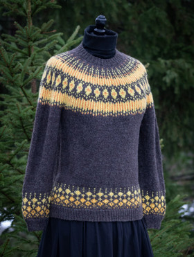 Tähtisadetta -neule