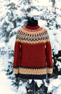 Keihäänkärki -neule