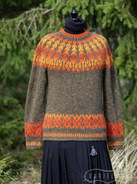 Ikimetsä -neule, neuleohje