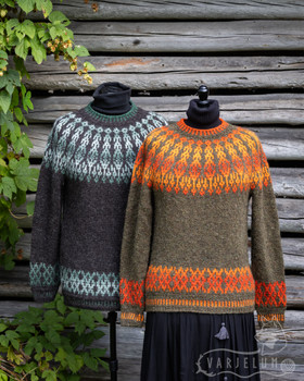 Ikimetsä -neule, neuleohje