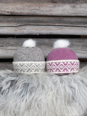 Lumikoru-pipo, neuleohje