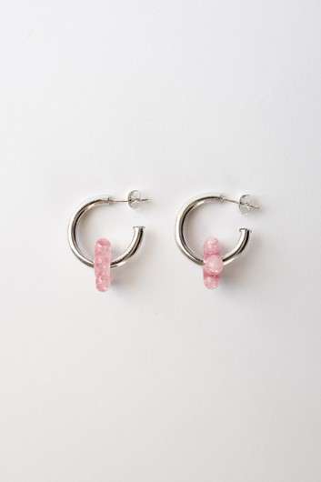 Daisy korvakorut, vaaleanpunainen / Daisy Earrings, pink