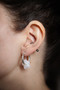 Daisy korvakorut, valkoinen / Daisy Earrings, white