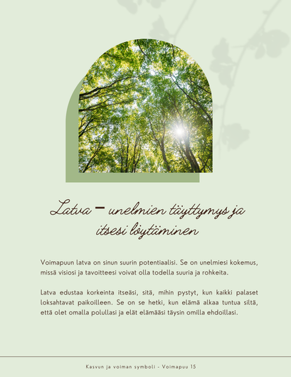 (E-kirja) Voimapuu – Kasvun ja voiman symboli