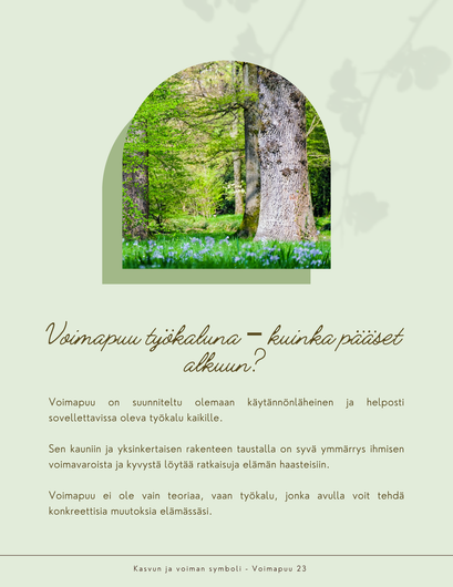 (E-kirja) Voimapuu – Kasvun ja voiman symboli