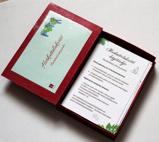 Viinihetken Herkuttelukortit – Kirjaa omat makuparisi