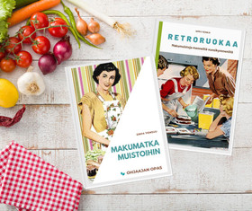 (e-kirjat) Ruoka yhdistää – muistelutyön kirjapaketti ohjaajalle