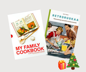 My Family Cookbook & Retroruokaa – makumuistoja menneiltä vuosikymmeniltä