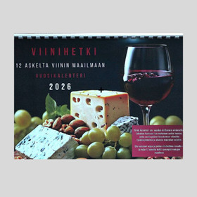 Viinihetki 2026 – Viinivuoden kalenteri