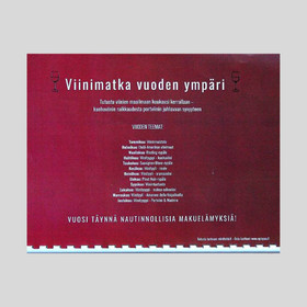 Makumuistojen vuosi - Viinihetken kalenteri ja maistelupäiväkirja