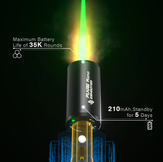 Eshooter Flare MONO V800 valojuovalaite