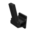 Glock 17-seinäteline (vaaka)