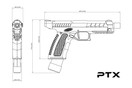 PTX Pistol with PULSAR S2 HPA Engine (Ennakkotilaus)