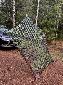 Naamioverkkovarjo kesä/talvi (käytetty)