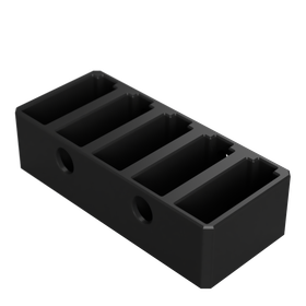 Seinäteline AR-lippaille