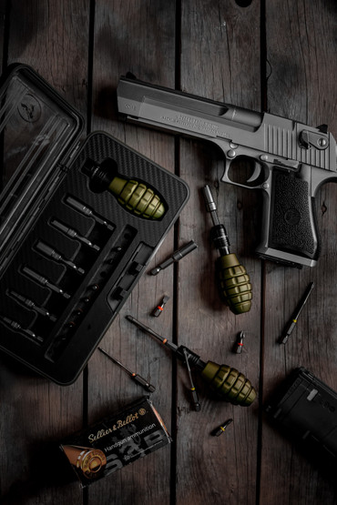 Gun Power Tool – 17-Piece Grenade-Style  –venttiilityökalusarja