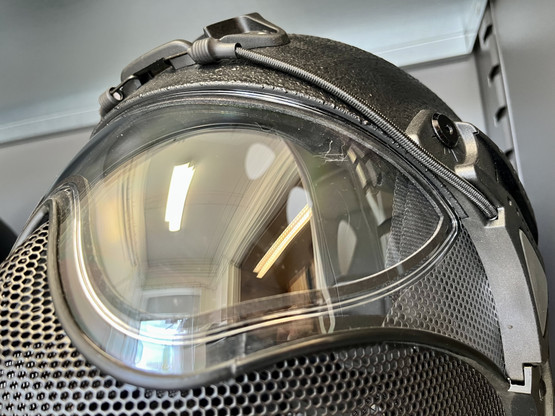 WARQ First helmet (rough black) DEMOKAPPALE