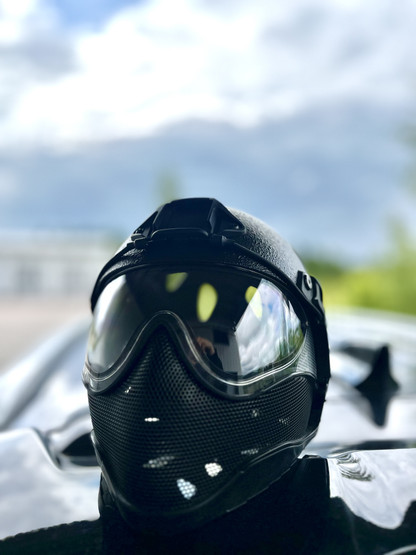 WARQ First helmet (rough black) DEMOKAPPALE