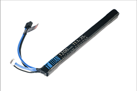 Titan Power Li-Po  11.1v 1200mAh 25C AK Style Stick T-liitin