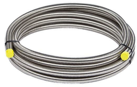 20m, DN20 liittimillä (AISI 316L) Aallotettu rst. putki