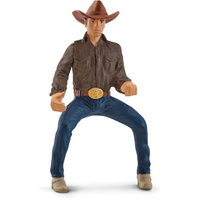 Schleich lännenratsastaja cowboy