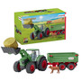 Schleich 42379 Traktori ja perävaunu
