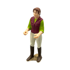 Schleich ratsastuksen opettaja Anni