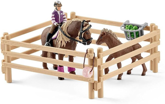 Schleich 42363 Vilma Ratsastaja ja Islanninponit setti