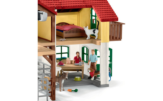 Schleich Farm World 42407 Maatila / Talli ja eläimet