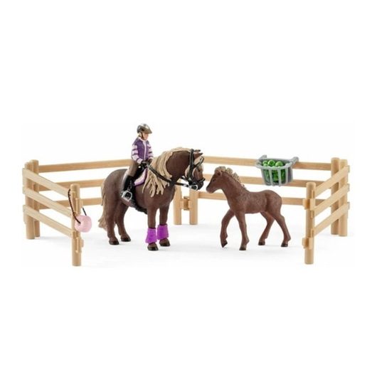 Schleich 42363 Vilma Ratsastaja ja Islanninponit setti