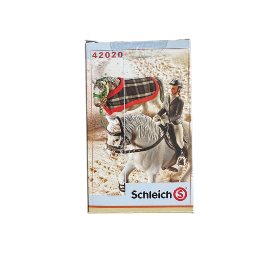 Schleich 42020 ratsastaja Aada ja varusteet laatikko