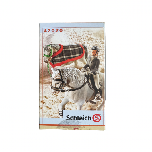 Schleich 42020 ratsastaja Aada ja varusteet laatikko