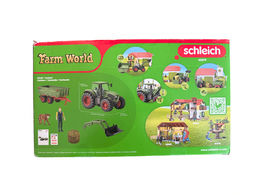 Schleich 42379 Traktori ja perävaunu