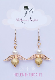 Kultaenkeli- korvakorut