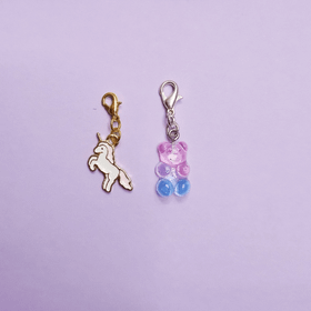 Kalenterikoru, nallekarkit. Neljä erilaista.